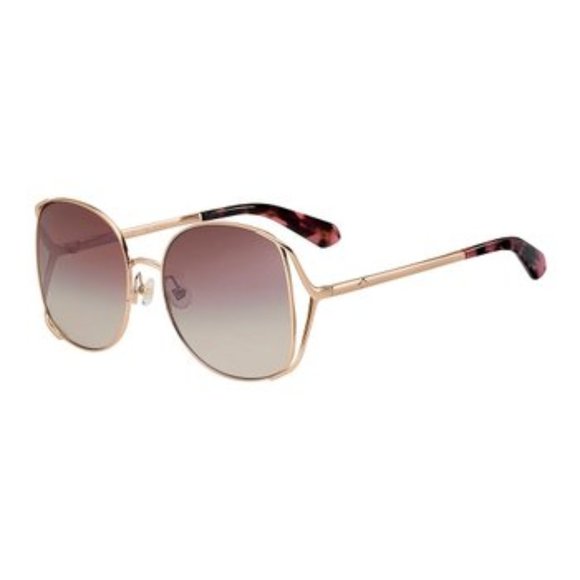 Pink Havana Vented Emylee Oversize Sunglasses - Picture 1 of 11